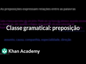 Grammatical class: preposition
