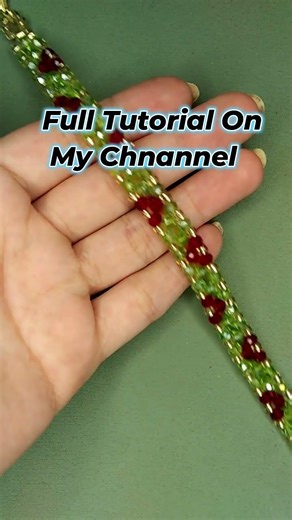 DIY Crystal Beads Bracelet ✨ Easy & Cute! #Shorts