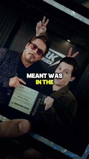 Peter Parker is the reason Tony Stark created time machine #marvel #mcu