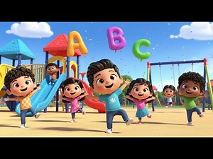 公園でのABCダンスパーティー 🛝 | 子ども向けABC学習 | 教育用ビデオ