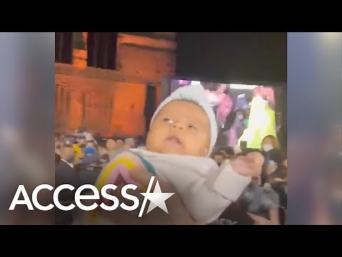 Dwayne 'The Rock' Johnson Holds Baby Who Crowd Surfed To Him