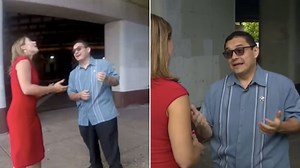 Pigeon poops on politician trying to fix pigeon poop problem