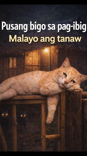 A cat fell in love, got hurt and cried☹️😆😅 #recordcatdaily