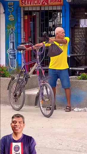 Bicycle prank video #funny #hilariousfails #comedy