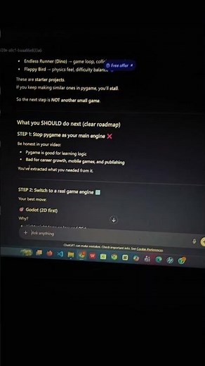 I Built 3 Games in Python… Now Here’s My Next Move (Game Dev Roadmap)