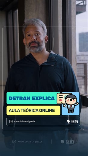 Aula teórica online? 📲 Tá mantida, sim! No RJ, o curso teórico da 1ª habilitação continua podendo ser feito a distância, pelas autoescolas credenciadas. Mais praticidade, menos preocupação. #EAD #CNH #ACidadaniaNosMove #DetranRJ #GovRJ | Detran.RJ