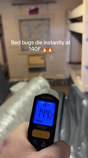 Bed Bugs Eliminated Instantly at 140F