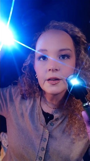 ASMR Doctor Eye Exam & Scalp Check (Sleep) #shorts