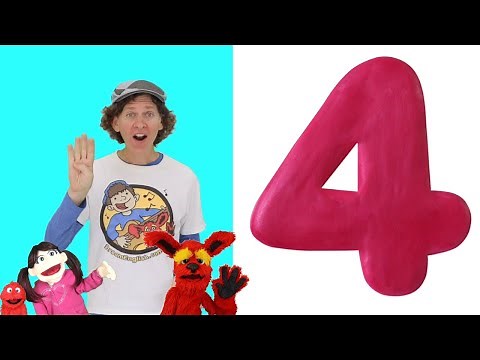 4 Number Song | Today's Number Song with Matt and Friends | Preschool, Kindergarten