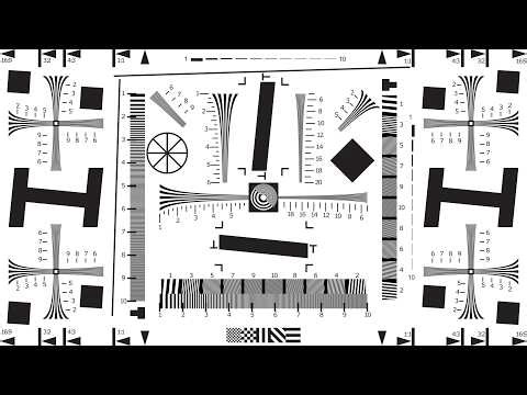 TEST DE RÉSOLUTION 10 HEURES | Mire ISO 12233 4K | Netteté & Piqué Extrême
