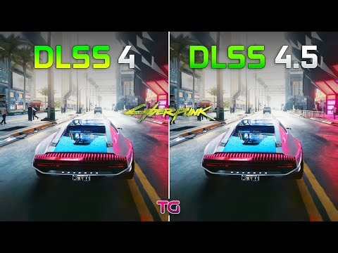 DLSS 4.5 vs DLSS 4 | Cyberpunk 2077 - Graphics & FPS Comparison