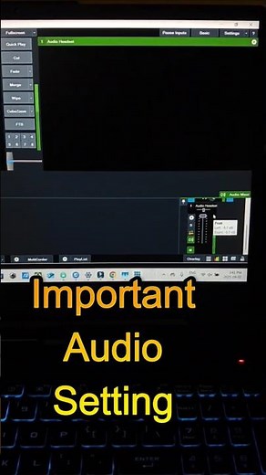 vMix में Best Audio Setting | Clear Sound Setup 🎧🔥 🔥 | Live Streaming Setup | #Shorts #vmix #reels
