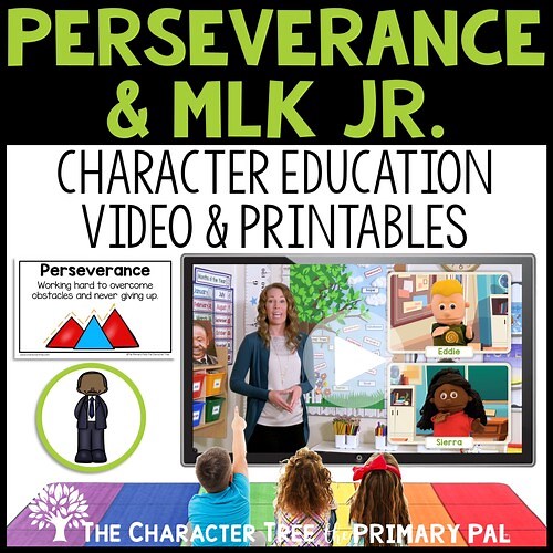 Perseverance & MLK Jr. | 1st Grade SEL Video Lesson by The Character Tree