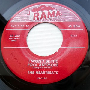 The Heartbeats - I Won't Be The Fool Anymore / Wedding Bells