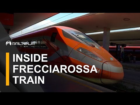Inside of A High-Speed Frecciarossa Train | Italy Trains | Rail Ninja Review
