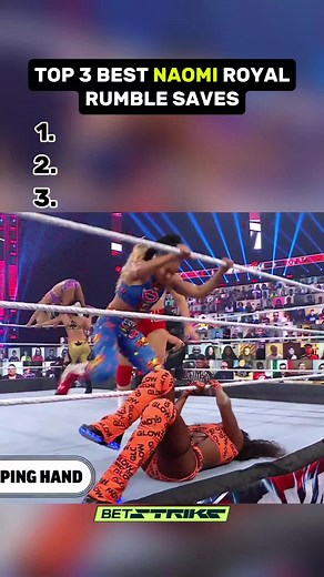 Top 3 Best Naomi Royal Rumble Saves