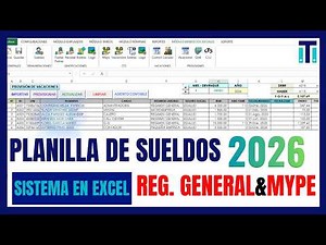 ✅💰Payroll System in Excel 2026 | With PLAME and AFP Net Payslips