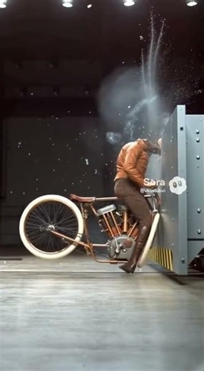 1907 Curtiss V8 Crash Test