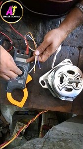 Washing machine moter common wire, How to check moter winding with clampmeter