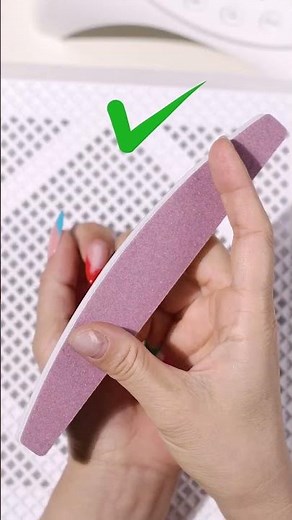 How to use nail buffer correctly?