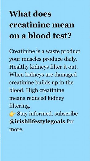What is creatinine?