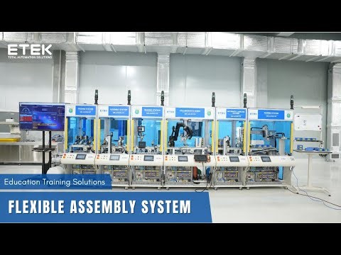 Flexible Assembly System – Giải Pháp Đào Tạo Tự Động Hóa Tiên Tiến Từ ETEK