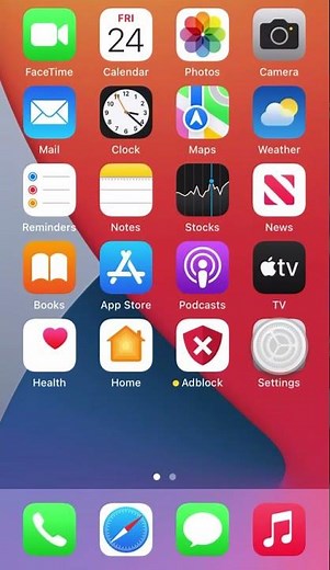 Enabling Total Adblock in iOS 15 and above