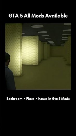 🔥 Backrooms are now inside GTA 5! 😱 #gta5mods #gta5modstore #gta5 #backrooms