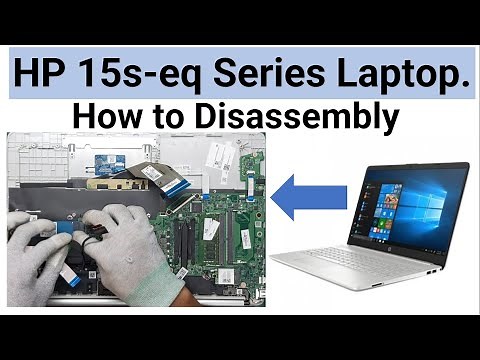 🛠️ HP 15s-eq Series Laptop Disassembly. how to Disassemble HP 15s-eq 1172AU AMD Ryzen Step by step.
