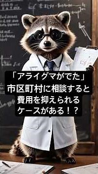 アライグマ駆除は市区町村に連絡すれば費用を抑えられるケースがある？ #害虫駆除 #ゴキブリ #ネズミ #アライグマ #ハクビシン