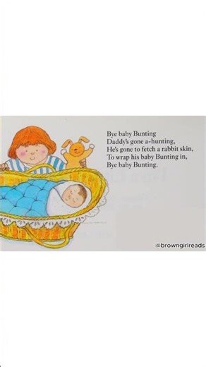 Bye Baby Bunting Nursery Kids Rhymes without music #kidsbooks #rhymes #rhymesforkids