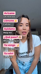 113K views · 3.1K reactions | Some commands in Spanish you’ll definitely use ☺️邏 #spanish #espagnol #spain #spanishwithdiana #espanol #learnspanish #learningspanish #spanishteacher #spanishtutor #spanishclass #spanishlesson #london | Spanish with Diana | Facebook