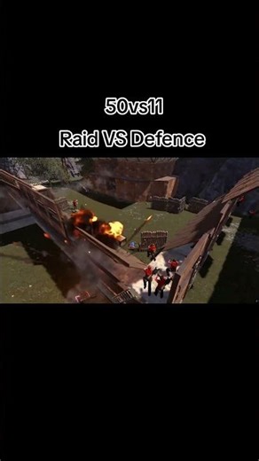 raid VS defence кастомный режим на сервере rust reborn