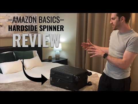 FULL REVIEW: AmazonBasics Carry-on Luggage