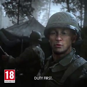 Play as a member of the 1st Infantry Division and fight for freedom in history's greatest conflict in Call of Duty: WWII. Available now. | Call of Duty
