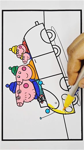 Peppa Pig Family Drawing, 239 #peppapig #peppapigdrawing #peppapigcoloring #coloring #drawing