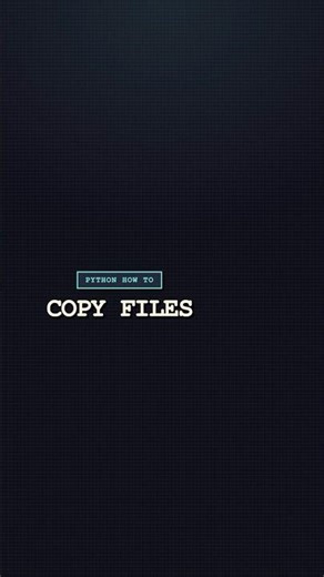 How To : Copy Files in Python Like a Pro with shutil