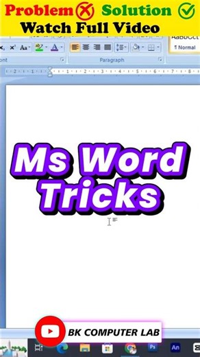 Time and Date Insert in Ms Word | Ms Word Me Date Aur Time Kaise Insert Kare | #msword #shorts