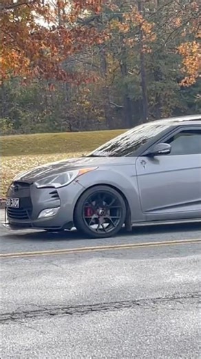 This modified Hyundai Veloster looks really cool 😎 #shorts