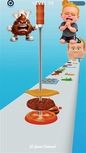 🥪 Biggest Sandwich Runner Ever 😱 XXL Food Run Challenge 🍟🔥 #funny #games #gameshorts #youtubeshorts