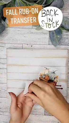 3.3K views · 76 reactions | Our Fall Rub-On Transfer is BACK IN STOCK...
