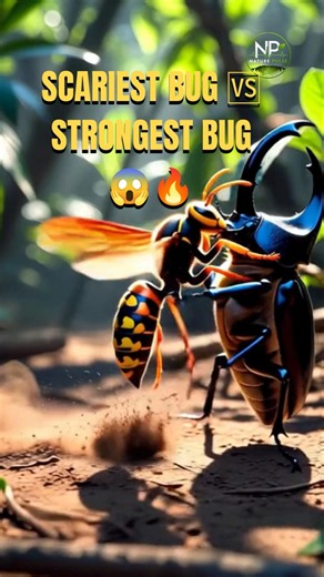 Scariest Bug vs Strongest Bug in the World 😱#Shorts #Bugs #Insects