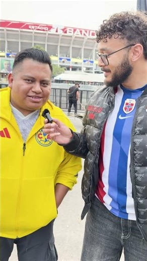 America vs Cruz Azul #football #interview