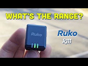 Hide and Seek with a Drone & Remote ID Module - Range Test - Ruko R111