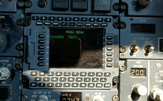 737飞机ACARS操作测试