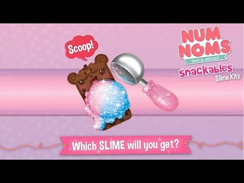 Num Noms | Snackables Slime Kits - Scoop | Official Play Video