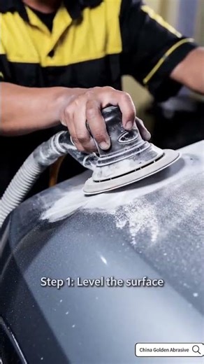 Complete Tutorial: Fine Sanding Car Paint with Purple Ceramic Film