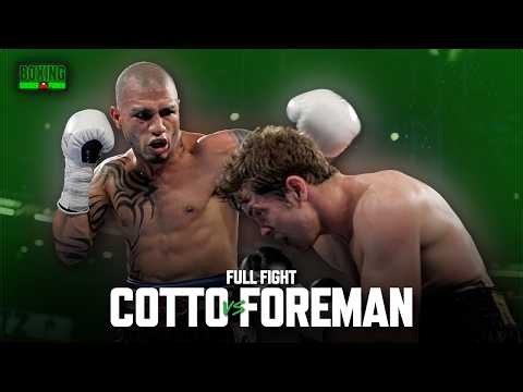 ❌Ref OVERRULES Corner in CRAZY FIGHT‼️ | Miguel Cotto vs Yuri Foreman | WBA Light-Middleweight 🥇