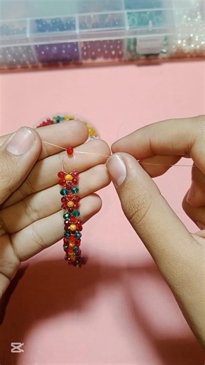 flower bracelet tutorial #trending #shorts