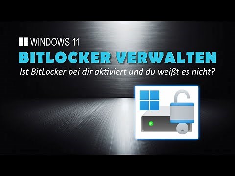 Windows BitLocker - More security for your data! (Enabling and disabling BitLocker)